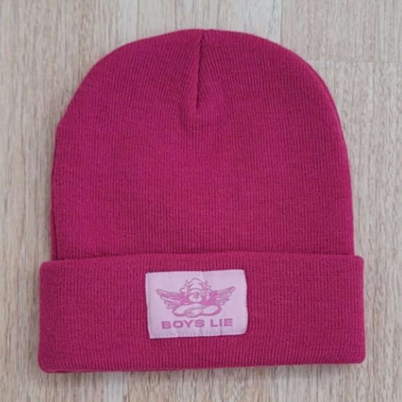 Boys Lie Accessories - Boys Lie Beanie Hot Pink / Fuchsia